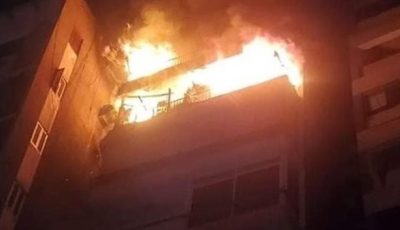 تفاصيل مصرع صغير وإصابة 3 مواطنين في حريق شقة بشبرا الخيمة