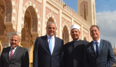 من باريس إلى رحاب السيد البدوي.. السفير الفرنسي يكتشف سحر عروس الدلتا وينبهر بروحانية المسجد الأحمدي بطنطا