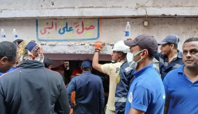 محافظ الغربية يعلن السيطرة على حريق مصبغة بحي أول المحلة وانهيار جزء من المبنى ويوجه لجنة المنشآت بفحص العقارات المجاورة