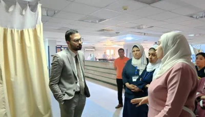 وكيل صحة مطروح يحيل طاقم تمريض مستشفى الحمام المركزي للتحقيق