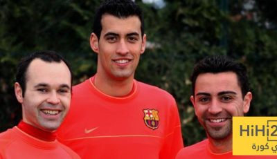الرقم التاريخي لبوسكيتس مع برشلونة بعد اعتزاله