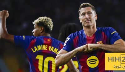 ليفاندوفسكي ينضم إلى قائمة أساطير برشلونة