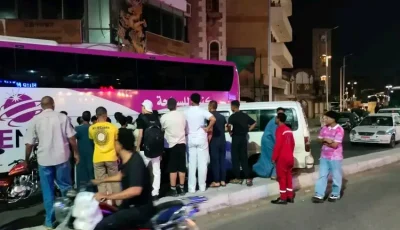 العناية الإلهية تنقذ ركاب إثر اصطدام سيارة ميكروباص بحافلة بالعوامية فى الأقصر