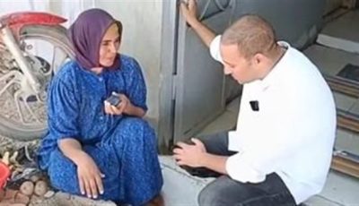 زفينا ابني بالمركب بسبب مياه الفيضان| بث مباشر