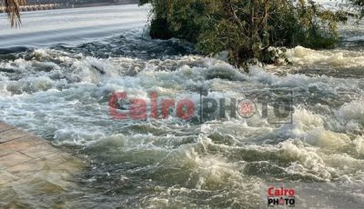 فصل التيار الكهربائي عن منازل طرح النهر المغمورة بالمياه في دلهمو بالمنوفية