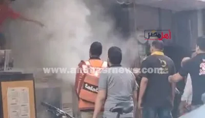 حريق هائل يلتهم مطعم بالملحة في الغربية