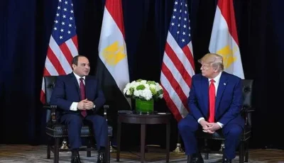 الرئيس السيسي يجري اتصالا هاتفيا بالرئيس الأمريكي دونالد ترامب
