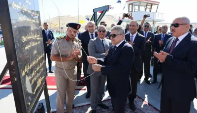 شريان تنموي جديد.. تدشين كوبري الشهيد أمير عوض الله العائم بقناة السويس