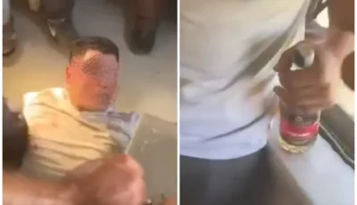 تداول فيديوهات لمواطن في حاله سكر داخل قطار المنوفية