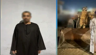 الداخلية تكشف ملابسات قيام سائق لودر بهدم واجهة 3 محال تجارية بقنا