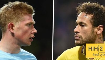 دي بروين حرم نيمار من اللعب لنابولي