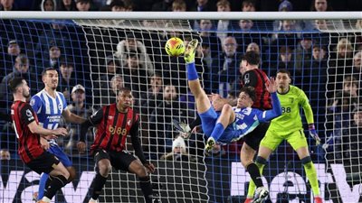 ملخص مباراة برايتون وبورنموث فى بطولة الدوري الإنجليزي 2025/2026