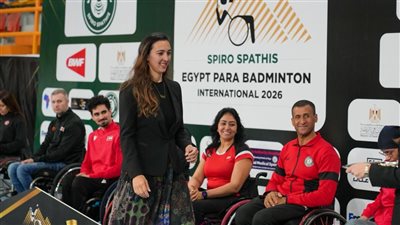 6 ميداليات حصيلة الفراعنة بطولة مصر الدولية البارالمبية للريشة الطائرة