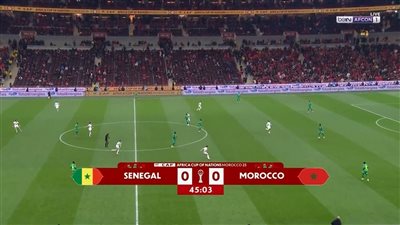 منتخب المغرب.. انطلاق الشوط الثاني من مباراة السنغال والمغرب في نهائي كأس الأمم الإفريقية