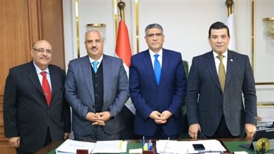 رئيس اتحاد القوة ومحافظ الجيزة يناقشان استعدادات كأس العالم