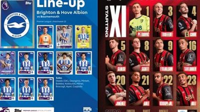 برايتون ضد بورنموث.. انطلاق مباراة برايتون وبورنموث في الدوري الإنجليزي الممتاز