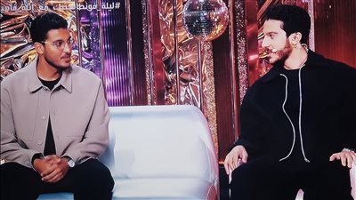 أول ظهور لـ كريم توأم نور النبوي ونجل خالد النبوي في برنامج أبلة فاهيتا.. صور