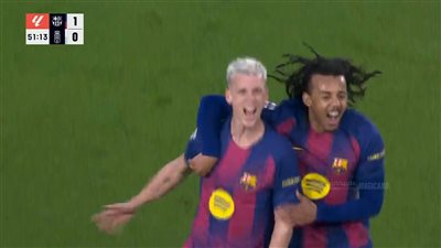 برشلونة ضد ريال أوفييدو.. أولمو يسجل الهدف الأول لبرشلونة أمام ريال أوفييدو بعد مرور 52 دقيقة