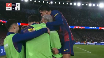 برشلونة ضد ريال أوفييدو.. رافينيا يسجل الهدف الثاني لـ برشلونة أمام ريال أوفييدو في الدوري الإسباني