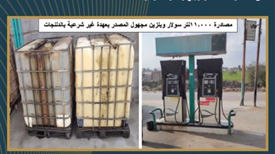 البترول تعلن ضبط محطة وقود للتلاعب في 20 ألف لتر وقود
