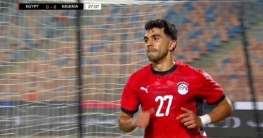 ماذا قدم محمود صابر مع منتخب مصر فى مواجهة نيجيريا؟.. بالأرقام