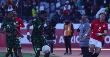 الفار يلغى هدفا لمنتخب نيجيريا أمام الفراعنة.. صور