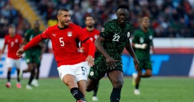 التعادل السلبى مستمر بين مصر ونيجيريا بعد 75 دقيقة وخروج مصطفى محمد.. صور