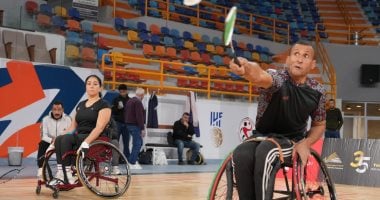 منتخب مصر يحصد 4 برونزيات ببطولة مصر الدولية البارالمبية للريشة الطائرة