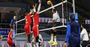 قمة نهائى مرتبط رجال الطائرة بين الأهلى والزمالك بدون جمهور