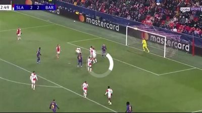 سلافيا براغ ضد برشلونة.. داني أولمو يسجل الهدف الثالث لـ برشلونة في مرمى سلافيا براغ بدوري أبطال أوروبا