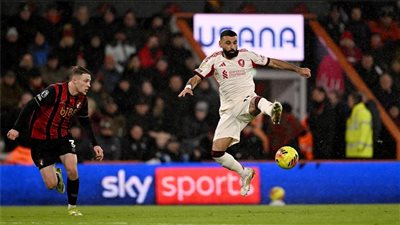محمد صلاح يحطم رقم جيرارد القياسي في ليلة درامية أمام بورنموث بالدوري الإنجليزي