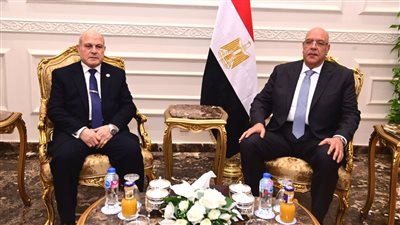 رئيس مجلس النواب يستقبل رئيس هيئة النيابة الإدارية للتهنئة بانتخابه رئيساً للمجلس