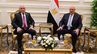 المستشار هشام بدوي رئيس مجلس النواب يستقبل النائب العام للتهنئة بمنصبه