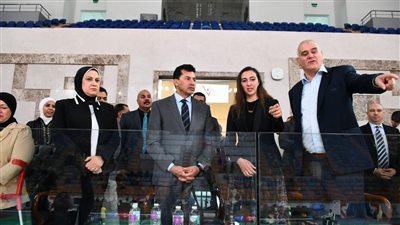 وزير الشباب والرياضة يشهد ختام بطولة مصر الدولية الريشة الطائرة البارالمبية