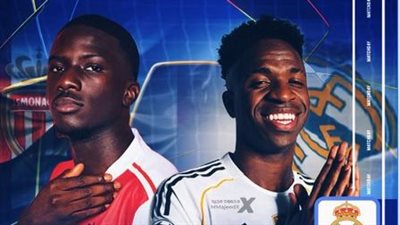 محدث لحظة بلحظة نتيجة مباراة ريال مدريد وموناكو في دوري أبطال أوروبا