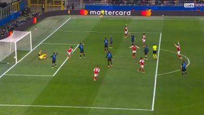 الإنتر ضد آرسنال.. جابريل جيسوس يسجل الهدف الأول لأرسنال في مرمى إنتر ميلان بدوري أبطال أوروبا