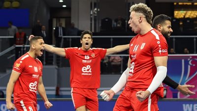 الأهلي بطلًا لكأس السوبر المصري للكرة الطائرة