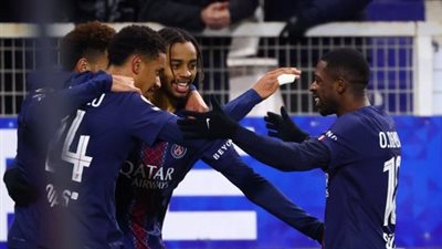 أوكسير ضد بي اس جي.. باريس سان جيرمان يفوز بصعوبة على أوكسير بهدف باركولا في الدوري الفرنسي