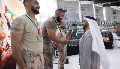 سيف بن زايد يشهد ختام بطولة محمد بن زايد للجوجيتسو