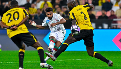 بهدف الغنام .. الاتفاق يسقط الاتحاد