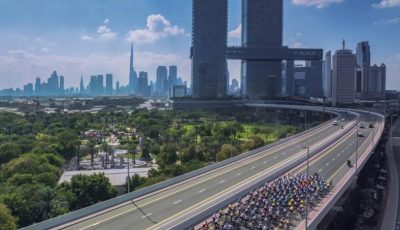 سباق «ديوان سمو حاكم دبي» يجمع النخبة في بطولة السلم للدراجات