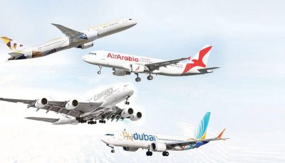 ناقلات الإمارات تطلق مسارات جوية جديدة