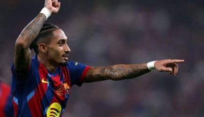 برشلونة يكشف تفاصيل إصابة رافينيا