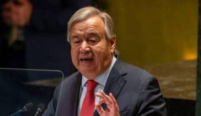 غوتيريش يلغي مشاركته في «دافوس» لإصابته بنزلة برد شديدة