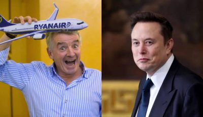 بعد صدام علني مع رئيسها.. إيلون ماسك يفكر في الاستحواذ على «رايان إير»