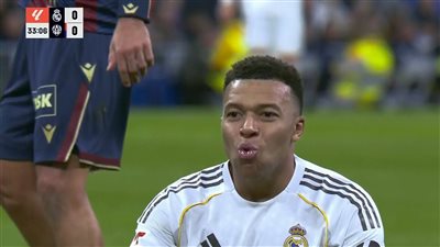 الريال ضد ليفانتي.. مبابي يسجل الهدف الأول لـ ريال مدريد أمام ليفانتي في الدوري الإسباني